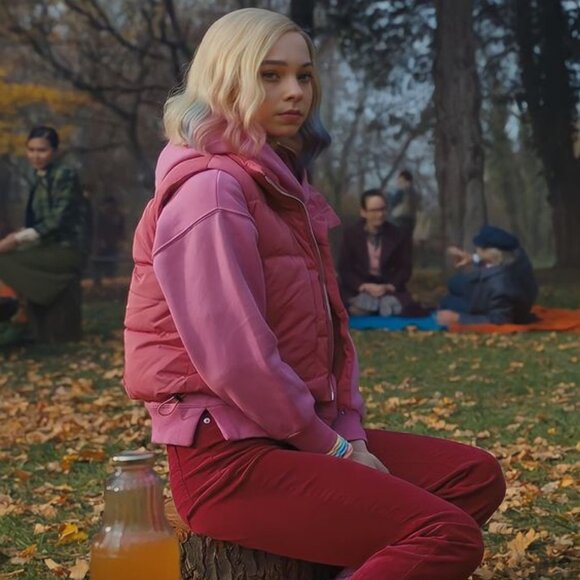 Pink Puffer Vest With Pockets ASO Enid Sinclair - Picture 6 of 7